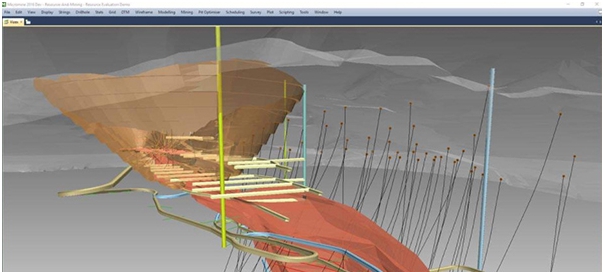 micromine(三维地质建模软件) v11.0.10 micromine(三维地质建模软件) v11.0.10