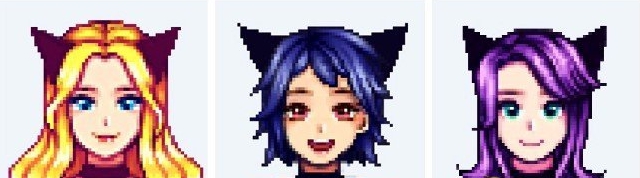 星露谷物语动漫风猫娘NPC美化MOD v1.7 星露谷物语动漫风猫娘NPC美化MOD v1.7