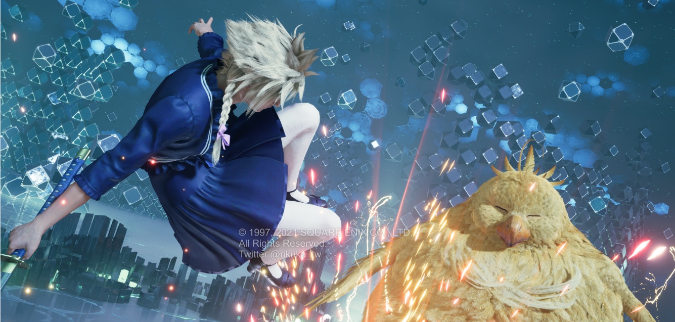 最终幻想7重制版克劳德紫色裙装带胖次MOD v2.70 最终幻想7重制版克劳德紫色裙装带胖次MOD v2.70