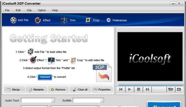 iCoolsoft 3GP Converter(3GP转换器) v3.1.15 iCoolsoft 3GP Converter(3GP转换器) v3.1.15