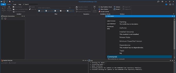 PowerShell ModuleManager(模板管理工具) v1.1.17 PowerShell ModuleManager(模板管理工具) v1.1.17