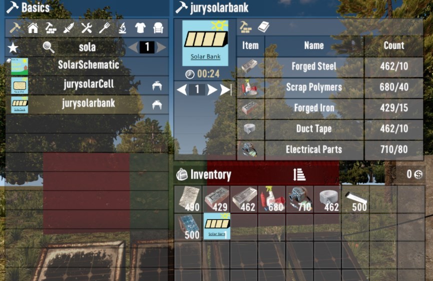 七日杀应急太阳能发电MOD v1.5 七日杀应急太阳能发电MOD v1.5