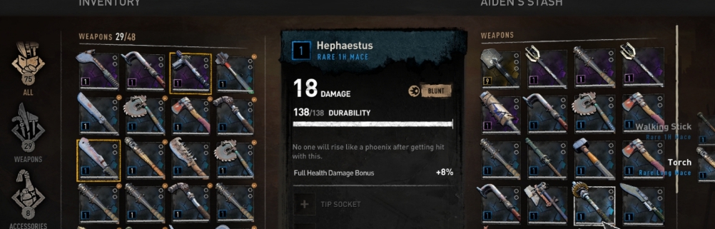 消逝的光芒2大背包两倍库存十倍储藏空间MOD v2.42 消逝的光芒2大背包两倍库存十倍储藏空间MOD v2.42