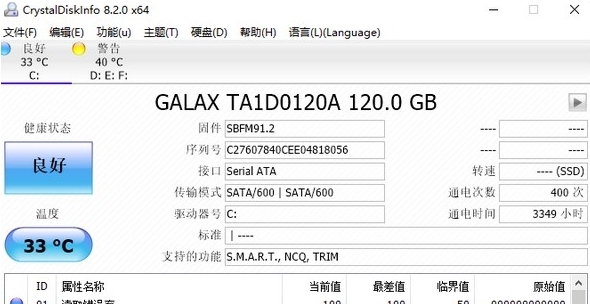CrystalDiskInfo固态硬盘寿命检测工具 v8.15.5 CrystalDiskInfo固态硬盘寿命检测工具 v8.15.5