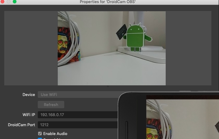 DroidCam OBS电脑版 v1.9 DroidCam OBS电脑版 v1.9