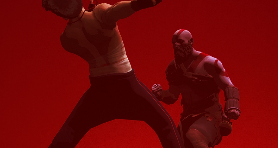 师父男性可扮演战神4奎托斯MOD v3.45