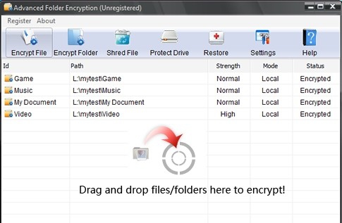Advanced Folder Encryption(文件夹加密工具) v 6.7.8 Advanced Folder Encryption(文件夹加密工具) v 6.7.8