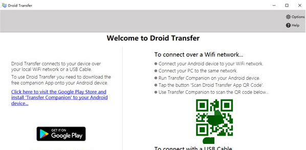 Droid Transfer v2.72