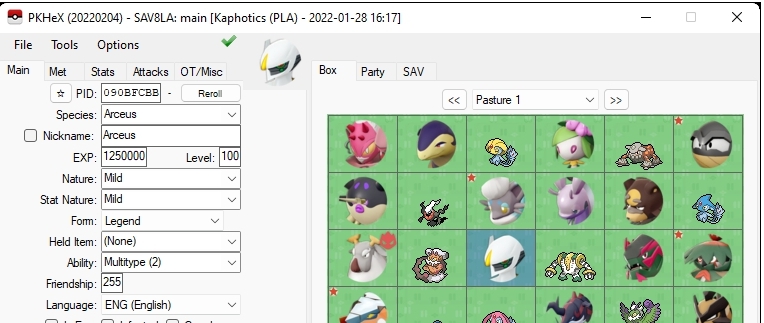 PKHeX(宝可梦全能修改器) v22.03.12 PKHeX(宝可梦全能修改器) v22.03.12
