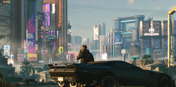 赛博朋克2077可爱的发光猫耳MOD v2.38 赛博朋克2077可爱的发光猫耳MOD v2.38