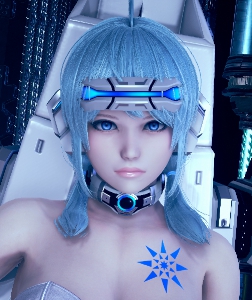 AI少女蓝发蓝瞳白色连衣裙小姐姐MOD v2.45 AI少女蓝发蓝瞳白色连衣裙小姐姐MOD v2.45