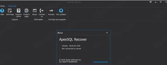 ApexSQL Recover 2019 v1.6 ApexSQL Recover 2019 v1.6