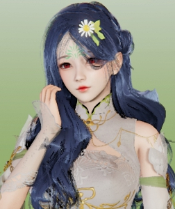 AI少女米色旗袍蓝发小姐姐MOD v2.70 AI少女米色旗袍蓝发小姐姐MOD v2.70