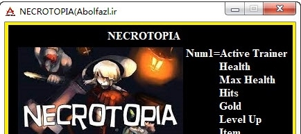 NECROTOPIA六项修改器 v1.4 NECROTOPIA六项修改器 v1.4