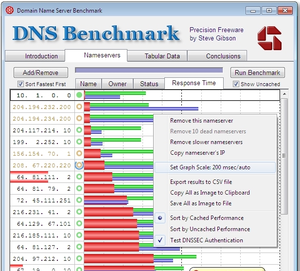 DNS Benchmark(dns测速) v1.3.6668.5 DNS Benchmark(dns测速) v1.3.6668.5