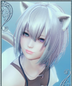 AI少女白色短发蓝色瞳孔猫耳美少女MOD v2.61 AI少女白色短发蓝色瞳孔猫耳美少女MOD v2.61