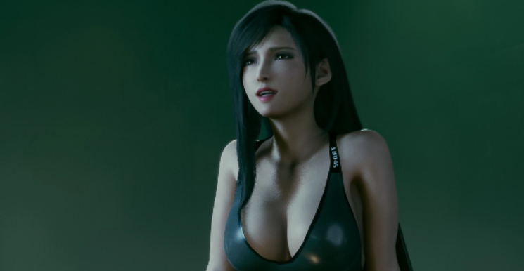 最终幻想7:重制版蒂法4K黑色紧身瑜伽背心 v1.58 最终幻想7:重制版蒂法4K黑色紧身瑜伽背心 v1.58