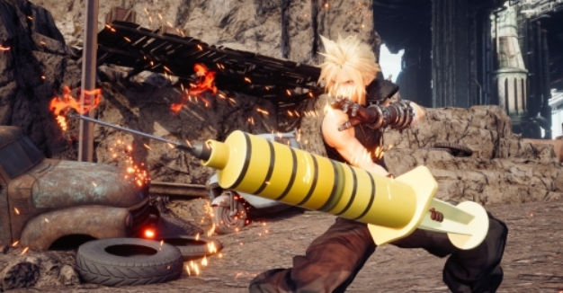 最终幻想7:重制版蜜蜂注射器取代克劳德大剑MOD v2.10 最终幻想7:重制版蜜蜂注射器取代克劳德大剑MOD v2.10