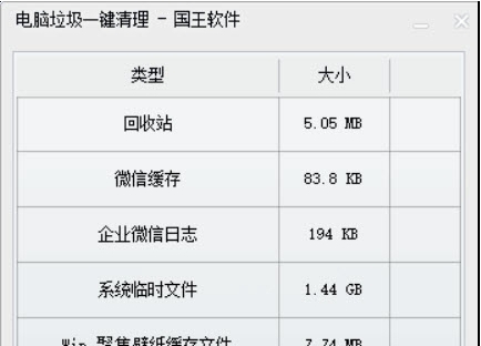 电脑垃圾一键清理 v1.6 电脑垃圾一键清理 v1.6