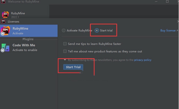 RubyMine v2.29 RubyMine v2.29