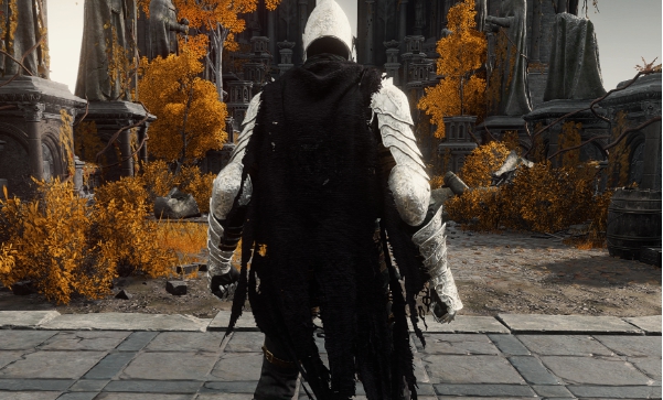 艾尔登法环猎犬骑士套装银铠黑披风形象MOD v2.89 艾尔登法环猎犬骑士套装银铠黑披风形象MOD v2.89