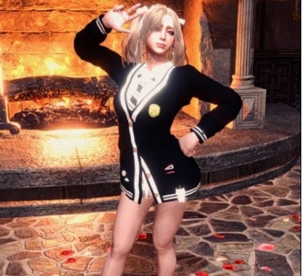 怪物猎人世界冰原女性角色精美秋季校服v1.2MOD v2.9 怪物猎人世界冰原女性角色精美秋季校服v1.2MOD v2.9