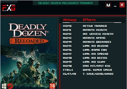 重返狼穴重制版十二项修改器 v1.08