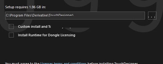 TouchDesigner2021 v2.95 TouchDesigner2021 v2.95