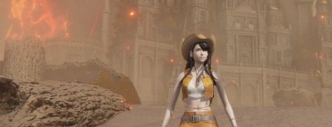 艾尔登法环牛仔装tifa替换拉塔恩套MOD v1.53 艾尔登法环牛仔装tifa替换拉塔恩套MOD v1.53