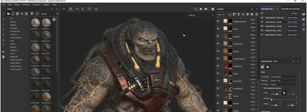 Substance 3D Painter v9 Substance 3D Painter v9