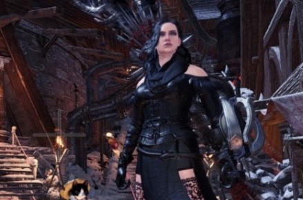 怪物猎人世界冰原玩家化身巫师3女主角叶奈法MOD v2.37