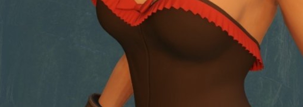 怪物猎人崛起兔女郎替换皮革上衣MOD v3.88