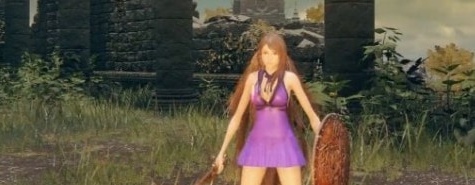 艾尔登法环绝美tifa紫色连衣裙替换部分装备MOD v3.43 艾尔登法环绝美tifa紫色连衣裙替换部分装备MOD v3.43