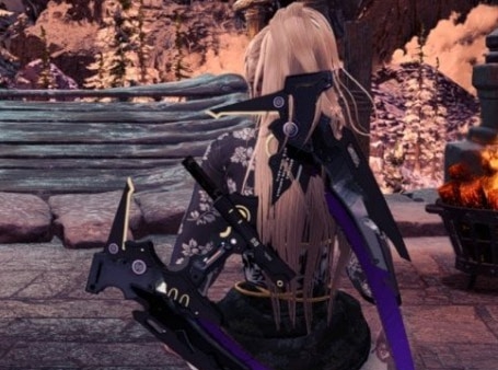 怪物猎人世界冰原战双帕弥什折叠版比安卡弓MOD v3.96