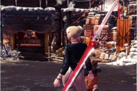 怪物猎人世界冰原战双帕弥什露西亚长剑无剑鞘MOD v3.90 怪物猎人世界冰原战双帕弥什露西亚长剑无剑鞘MOD v3.90