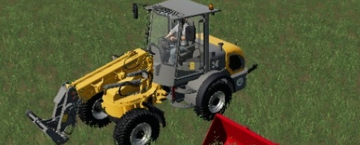 模拟农场19伸缩臂叉车MOD v3.32