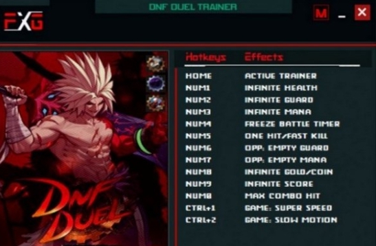 地下城与勇士决斗十二项修改器FUTUREX版 v1.7