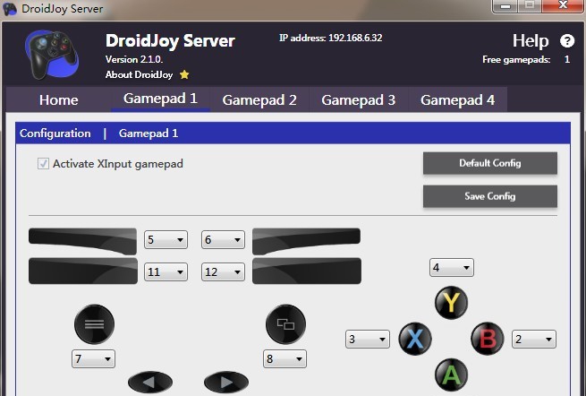 DroidJoy服务器端(手柄模拟器) v2.1.3 DroidJoy服务器端(手柄模拟器) v2.1.3
