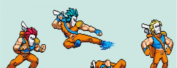 忍者神龟施莱德的复仇凯西琼斯龙珠孙悟空配色MOD v1.10