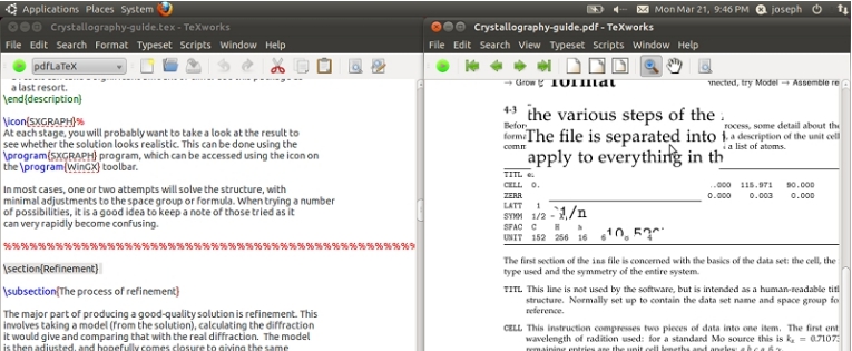 TeXworks v0.6.11 TeXworks v0.6.11