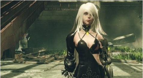 尼尔机械纪元A2小姐姐黑色吊带皮质战衣MOD v3.80