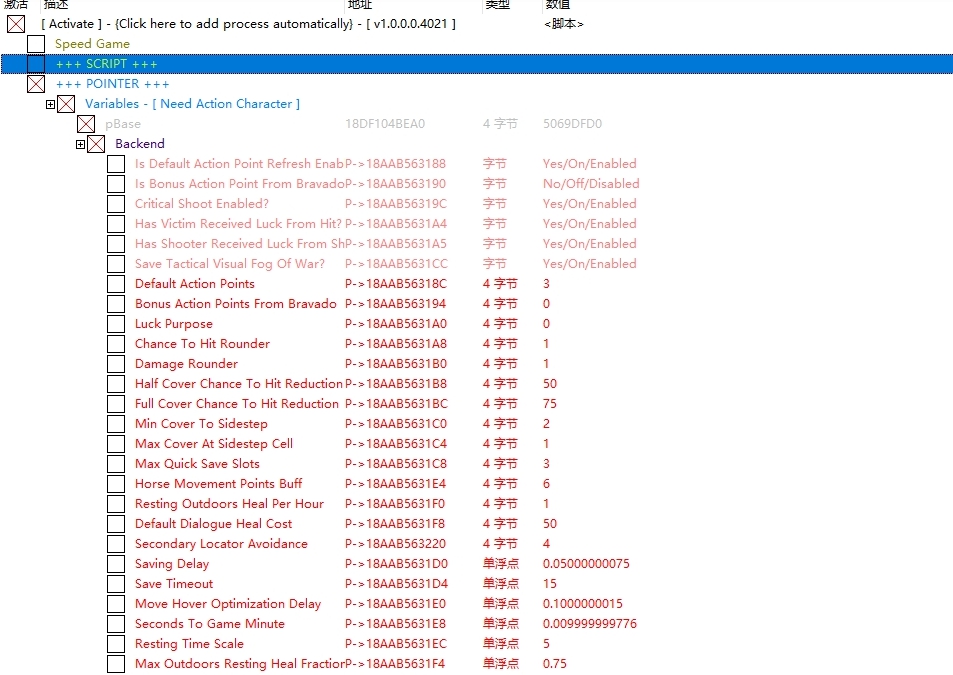 血战西部2CE修改器 v2.39 血战西部2CE修改器 v2.39
