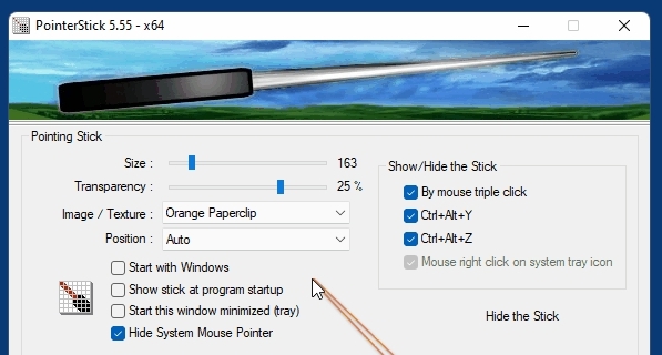 PointerStick演示工具 v5.9.5.3