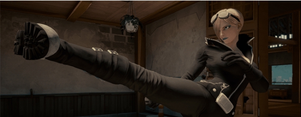 师父女性外观街霸5法尔凯黑色连体服MOD v1.41 师父女性外观街霸5法尔凯黑色连体服MOD v1.41