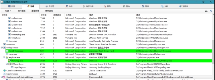 HRSword火绒剑PC版 v5.0.69.8 HRSword火绒剑PC版 v5.0.69.8