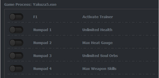 如龙5重制版修改器 v+113