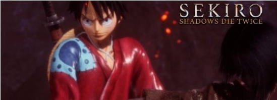 只狼影逝二度海贼王和之国路飞替换狼外观MOD v3.22