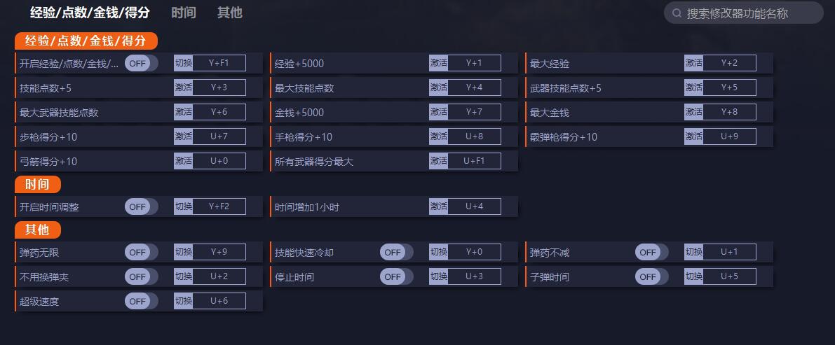 猎人:荒野的召唤二十一项修改器 vv1.81