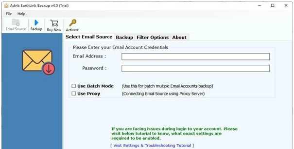 Advik Earthlink Backup v4.3 Advik Earthlink Backup v4.3