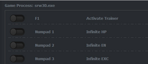 超级机器人大战30修改器 v1.2 超级机器人大战30修改器 v1.2